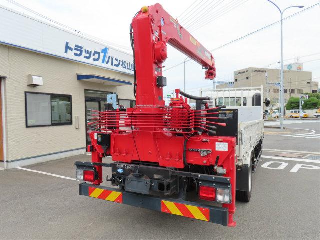 ヒノレンジャー 2.15t 4段ラジコンフックイン 内寸-長531/幅215/高40・ユニック・後方付・2.93t吊り・床板・ML(モーメントリミッター)警報型・ロープ穴3対・セイコーラック付・240馬力ターボ(33枚目)