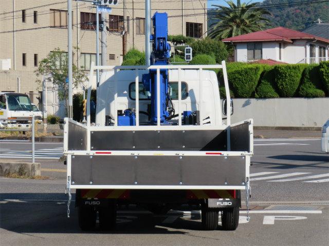 キャンター 3.35t ワイドロング 4段ラジコンフックイン 内寸-長370/幅207/高37・タダノ・2.93t吊り・床板・ML(モーメントリミッター)警報型・差違いジャッキ・アオリ3方開・セイコーラック付・液晶メーター・150馬力ターボ(8枚目)