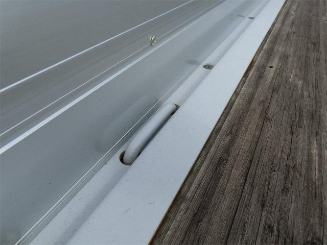 ファイター 7.5t 増トンワイド 4段ラジコンフックイン 内寸-長550/幅235/高40・タダノ・2.93t吊り・床板・落フック5対・ML(モーメントリミッター)警報型・差違いジャッキ・アルミブロック・アオリ3方開・240馬力ターボ(35枚目)