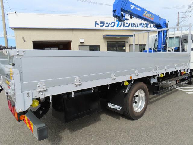 ファイター 7.5t 増トンワイド 4段ラジコンフックイン 内寸-長550/幅235/高40・タダノ・2.93t吊り・床板・落フック5対・ML(モーメントリミッター)警報型・差違いジャッキ・アルミブロック・アオリ3方開・240馬力ターボ(38枚目)