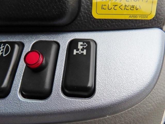 キャンター ３ｔ　ワイド超ロング　セルフローダー　内寸－長５７０／幅２０８／高８・極東・床縞鉄・内フック７対・ラジコン・ウインチ・フラトップ・オートマ車・１７５馬力ターボ（21枚目）