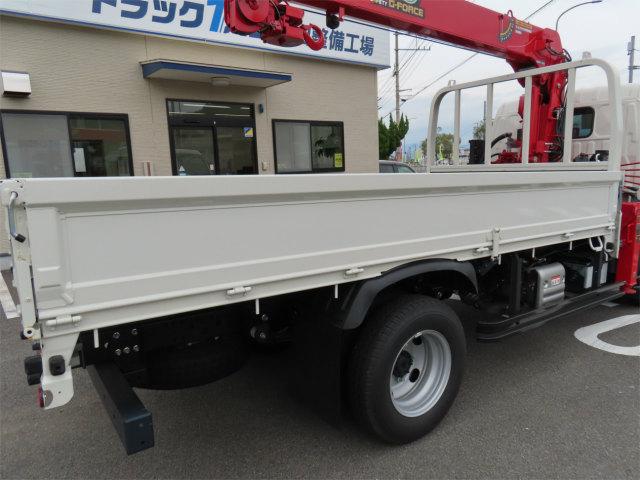 デュトロ 3t ロング 4段ラジコンフックイン 内寸-長361/幅178/高37・ユニック・床板・2.93t吊り・ML(モーメントリミッター)警報型・差違いジャッキ・アオリ3方開・セイコーラック付・150馬力ターボ(33枚目)