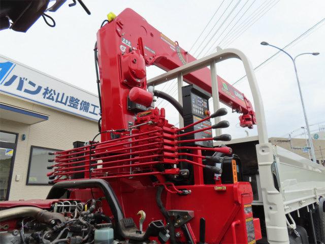 デュトロ 3t ロング 4段ラジコンフックイン 内寸-長361/幅178/高37・ユニック・床板・2.93t吊り・ML(モーメントリミッター)警報型・差違いジャッキ・アオリ3方開・セイコーラック付・150馬力ターボ(36枚目)