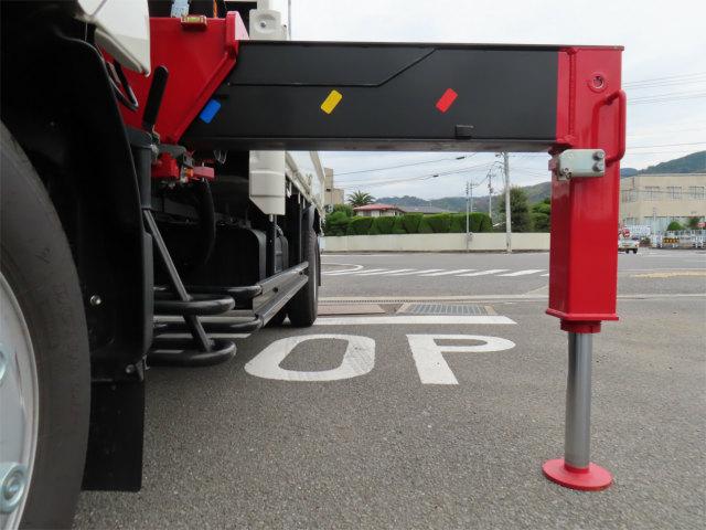 デュトロ 3t ロング 4段ラジコンフックイン 内寸-長361/幅178/高37・ユニック・床板・2.93t吊り・ML(モーメントリミッター)警報型・差違いジャッキ・アオリ3方開・セイコーラック付・150馬力ターボ(39枚目)