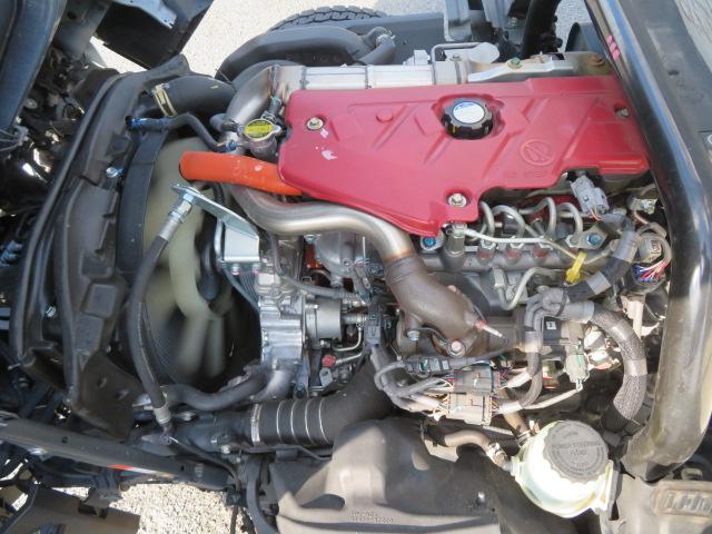 デュトロ ２ｔ　全低床　１０尺　アルミブロック　内寸－長３０９／幅１６０／高５０・床板・内フック３対・アオリ３方開・４ナンバー・１５０馬力ターボ（45枚目）