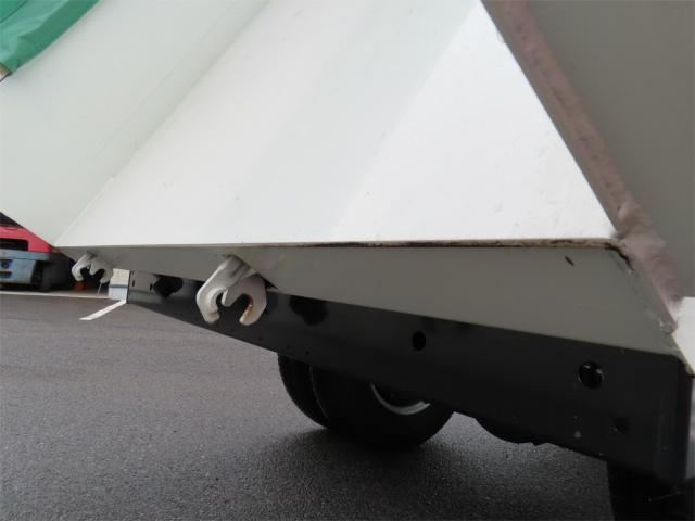 デュトロ 3t 高床 強化ダンプ 内寸-長307/幅159/高36・新明和・アオリ3方開・手動コボレーン・4ナンバー・150馬力ターボ(34枚目)