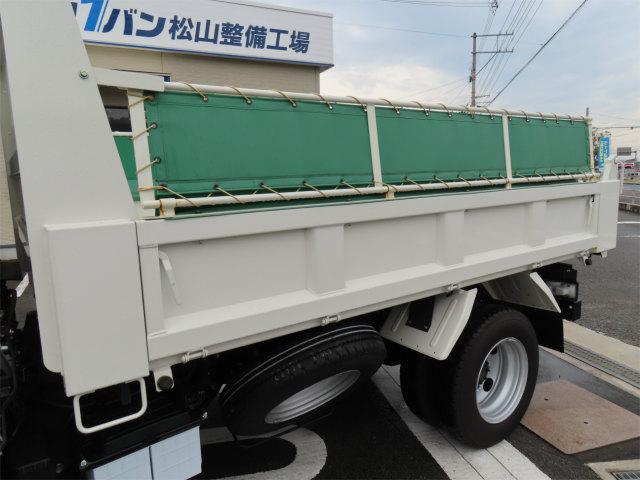 デュトロ 3t 高床 強化ダンプ 内寸-長307/幅159/高36・新明和・アオリ3方開・手動コボレーン・4ナンバー・150馬力ターボ(37枚目)