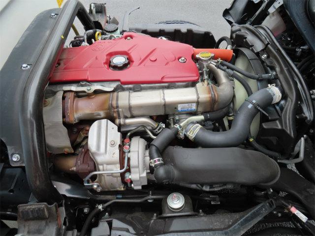 デュトロ 3t 高床 強化ダンプ 内寸-長307/幅159/高36・新明和・アオリ3方開・手動コボレーン・4ナンバー・150馬力ターボ(44枚目)