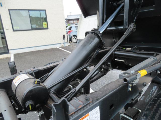 デュトロ 3t 高床 強化ダンプ 内寸-長307/幅159/高36・新明和・アオリ3方開・手動コボレーン・4ナンバー・150馬力ターボ(57枚目)