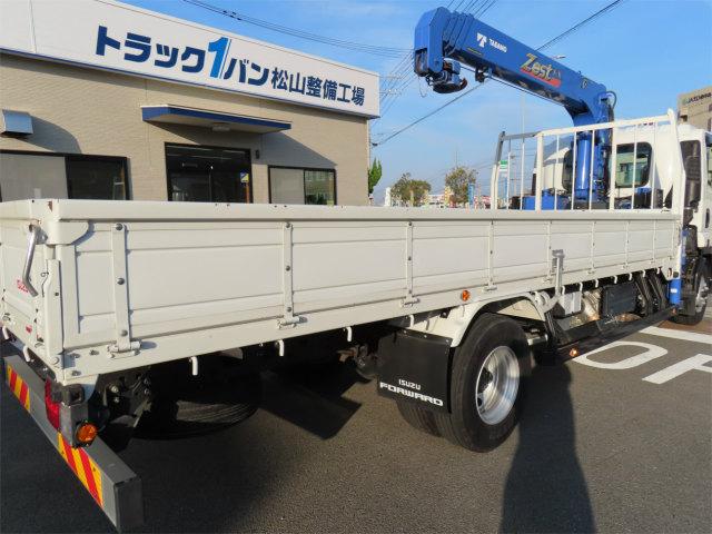 フォワード 2.5t 4段ラジコンフックイン 内寸-長550/幅215/高40・タダノ・床板・内フック4対・2.93t吊り・ML(モーメントリミッター)警報型・アオリ3方開・セイコーラック付・210馬力ターボ(35枚目)