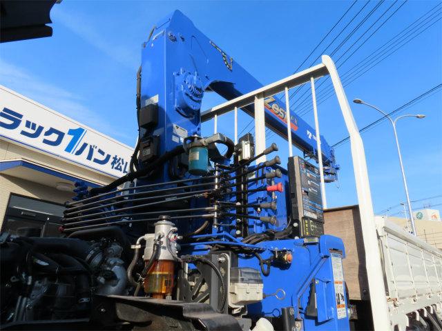 フォワード 2.5t 4段ラジコンフックイン 内寸-長550/幅215/高40・タダノ・床板・内フック4対・2.93t吊り・ML(モーメントリミッター)警報型・アオリ3方開・セイコーラック付・210馬力ターボ(37枚目)