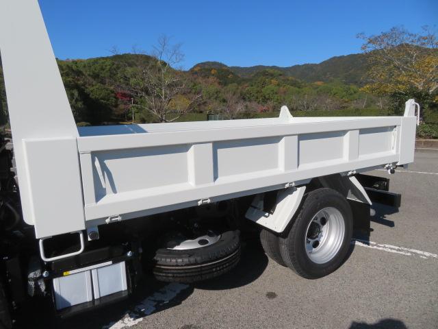キャンター 3t 全低床 強化ダンプ 内寸-長305/幅159/高37・新明和・アオリ3方開・4ナンバー・150馬力ターボ(36枚目)