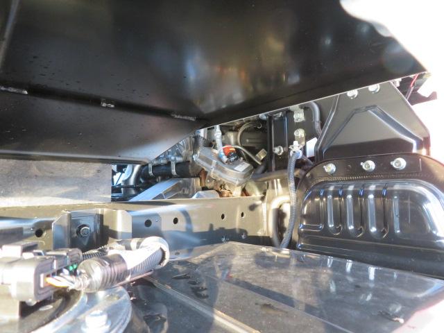 キャンター 3t 全低床 強化ダンプ 内寸-長305/幅159/高37・新明和・アオリ3方開・4ナンバー・150馬力ターボ(50枚目)