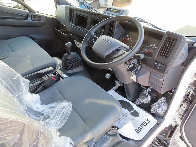 エルフトラック ３ｔ　ワイド超ロング　ドライバンパワーゲート　内寸－長５０６／幅２０８／高２１７・日本フルハーフ・床板・ラッシング２段・パワーゲート扉・跳ね上げパワーゲート・昇降能力１０００Ｋｇ・門口－幅２０５／高２１０・１５０馬力ターボ（11枚目）