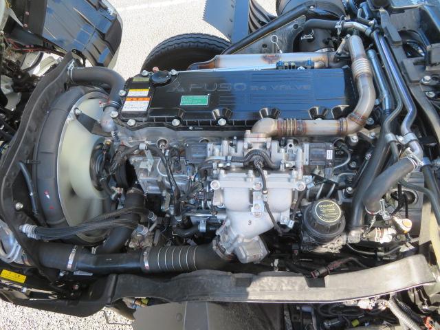 ファイター ３．４５ｔ　ダンプ　内寸－長３４０／幅２０６／高３０・新明和・アオリ１方開・リア下開・電動コボレーン・２２０馬力ターボ（47枚目）