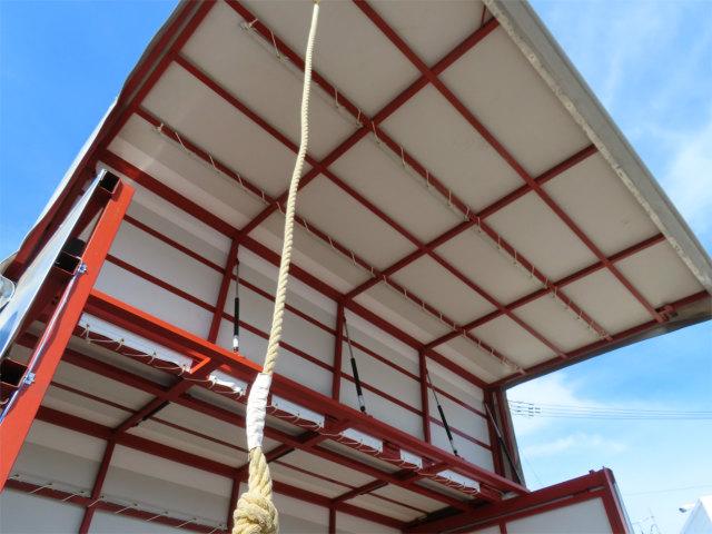 エルフトラック 1.85t 4WD 幌ウイング 内寸-長311/幅161/高210・床縞鉄・オートマ車・150馬力ターボ(28枚目)