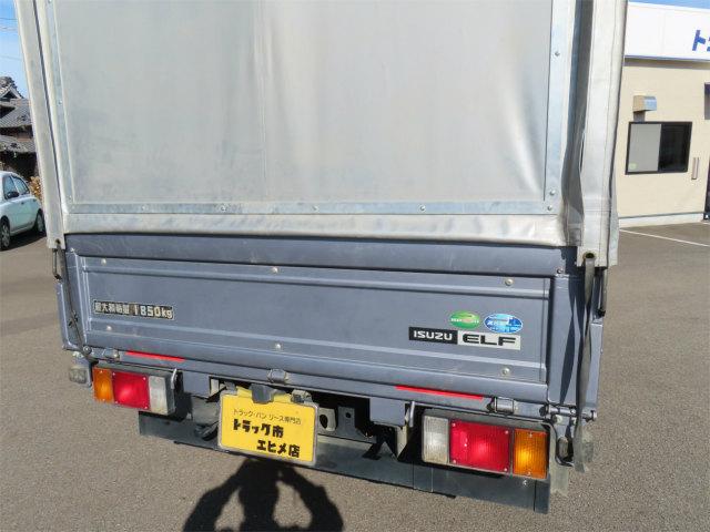 エルフトラック 1.85t 4WD 幌ウイング 内寸-長311/幅161/高210・床縞鉄・オートマ車・150馬力ターボ(35枚目)