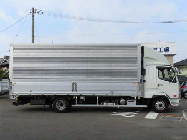 ファイター ２．６５ｔ　ワイド　アルミウイング　内寸－長６２１／幅２４１／高２４０・パブコ・床板・落フック５対・ラッシング２段・リア観音開・門口－幅２２８／高２３０・２２０馬力ターボ（4枚目）