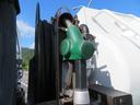 ３．４ｔ　４ＫＬ　タンクローリー　東急・３室式・タンク書類完備・自動巻きリール・流量計・積載物品－灯油・軽油Ａ重油・１９０馬力（32枚目）
