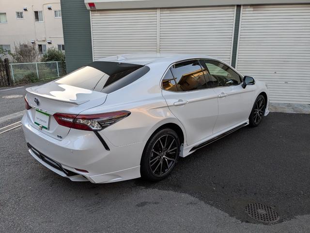 カムリ ＷＳ　ＧＲフルエアロ　パノラマビューモニター　前後ドラレコ　純正ディスプレイオーディオ（4枚目）