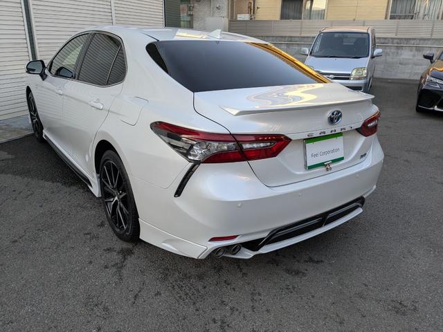 カムリ ＷＳ　ＧＲフルエアロ　パノラマビューモニター　前後ドラレコ　純正ディスプレイオーディオ（6枚目）