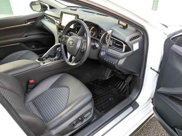 カムリ ＷＳ　ＧＲフルエアロ　パノラマビューモニター　前後ドラレコ　純正ディスプレイオーディオ（12枚目）