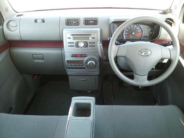 ムーヴコンテ X CD スマートキー キーレス オートエアコン パワステ パワーウインドウ Wエアバック シガーソケット(7枚目)