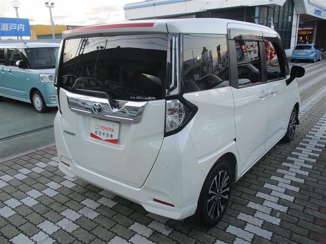 ルーミー カスタムG-T フルセグ メモリーナビ DVD再生 ミュージックプレイヤー接続可 バックカメラ 衝突被害軽減システム ETC 両側電動スライド LEDヘッドランプ アイドリングストップ(5枚目)