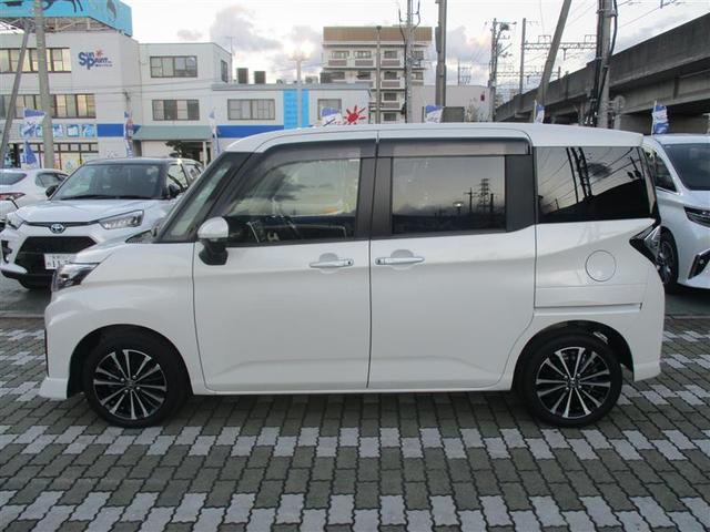 ルーミー カスタムG-T フルセグ メモリーナビ DVD再生 ミュージックプレイヤー接続可 バックカメラ 衝突被害軽減システム ETC 両側電動スライド LEDヘッドランプ アイドリングストップ(8枚目)