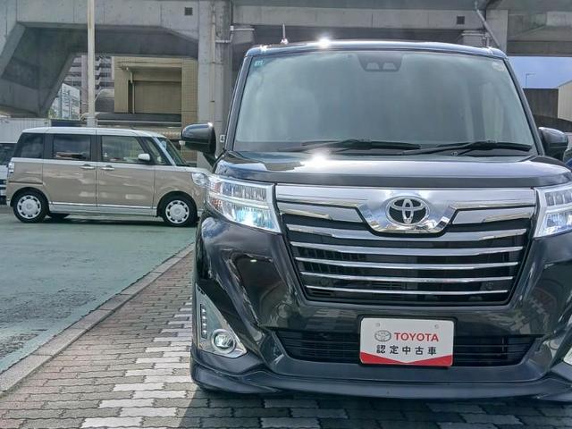 ルーミー カスタムＧ　フルセグ　メモリーナビ　ＤＶＤ再生　ミュージックプレイヤー接続可　バックカメラ　衝突被害軽減システム　ＥＴＣ　両側電動スライド　ＬＥＤヘッドランプ　アイドリングストップ（2枚目）