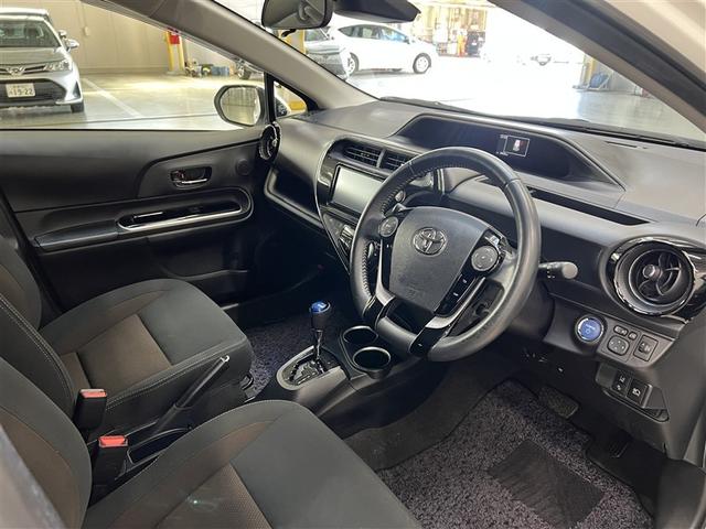 アクア Ｇ　バックモニター　ＥＴＣ　スマートキ－　イモビライザー　クルーズコントロール　ナビ付きＤＡ　ワンセグＴＶ　ＣＤ再生装置　メディアプレイヤー接続　衝突被害軽減ブレーキ　先進ライト（10枚目）