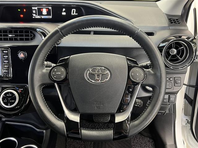 アクア Ｇ　バックモニター　ＥＴＣ　スマートキ－　イモビライザー　クルーズコントロール　ナビ付きＤＡ　ワンセグＴＶ　ＣＤ再生装置　メディアプレイヤー接続　衝突被害軽減ブレーキ　先進ライト（19枚目）