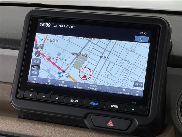 N-BOX ベースグレード バックモニター ETC スマートキ- イモビライザー クルーズコントロール 片側電動スライドドア ナビ付きDA フルセグTV DVD再生装置 CD再生装置 車線逸脱警報(24枚目)