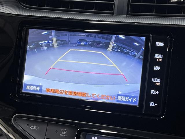 【バックモニター】　車庫入れの後方確認や、バックで駐車場に出入りの際等に後方を確認するのをお手伝いできます