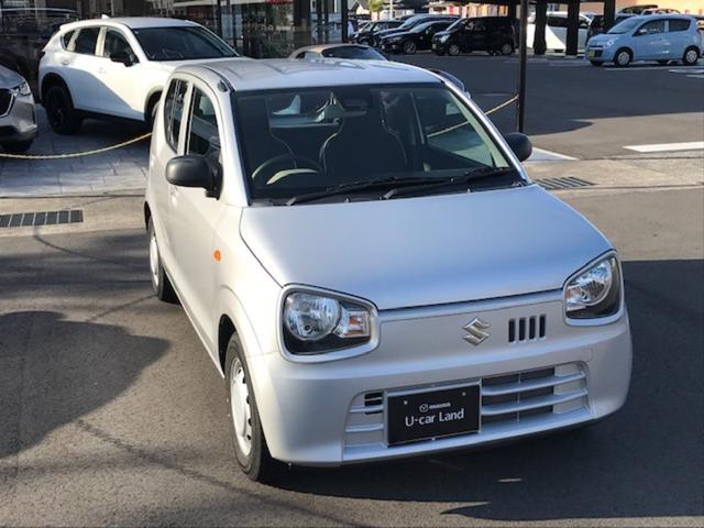 アルト L スズキ セーフティ サポート装着車 (シルキーシルバーメタリック) レーンアシスト ABS 障害物センサー 頸部衝撃緩和ヘッドレスト アイドリングストップ CD キーレスエントリー シートヒーター(5枚目)