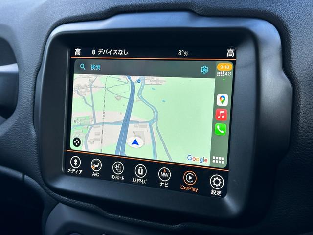 ジープ・レネゲード リミテッド　ブラックレザーパワーシート　シート＆ステアリングヒーター　Ｕコネクトナビ（ＡｐｐｌｅＣａｒＰｌａｙ＆ＡｎｄｏｒｏｉｄＡｕｔｏ対応）（13枚目）