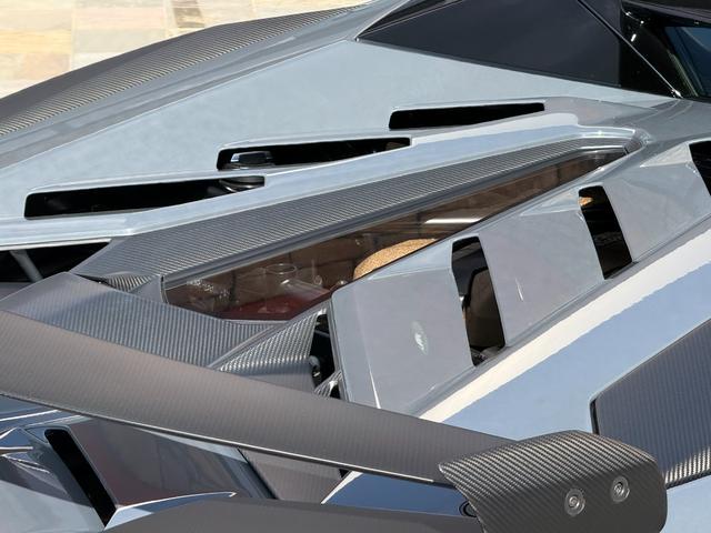 アヴェンタドール ＳＶＪロードスター　アドペルソナム　レイリオンブロンズカラー鍛造２０／２１インチホイール　オレンジキャリパー　ポリカーボネートエンジンカバー　ブラックサススプリング　サスペンションリフター　マットカーボンミラーハウジング（54枚目）