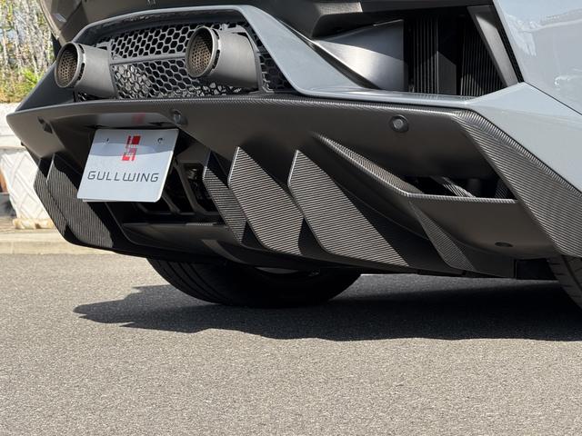 アヴェンタドール ＳＶＪロードスター　アドペルソナム　レイリオンブロンズカラー鍛造２０／２１インチホイール　オレンジキャリパー　ポリカーボネートエンジンカバー　ブラックサススプリング　サスペンションリフター　マットカーボンミラーハウジング（56枚目）