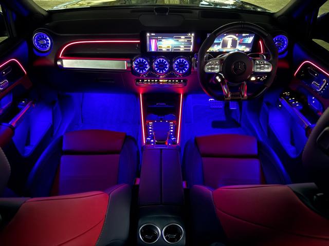 ＧＬＢ ＧＬＢ３５　４マチック　アドバンスドパッケージ　パノラマサンルーフ　レッド／ブラックレザーＭＰシートヒーター　ＨＵＤ　マルチビームＬＥＤライト　前後ドラレコ　純正１９インチＡＷ　レーダーセーフティ　アンビエントライト（33枚目）