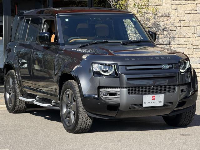 ディフェンダー 110V8 P525 マトリクスLEDヘッドライト パノラマスライディングルーフ ビンテージタンウィンザーレザーMP4席シートヒーター Fベンチレーション フィックスドサイドステップ メリディアンサラウンド(78枚目)