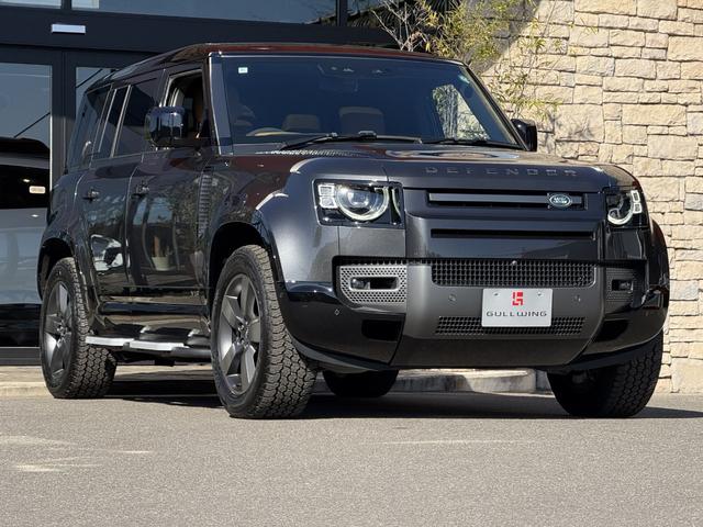 ディフェンダー 110V8 P525 マトリクスLEDヘッドライト パノラマスライディングルーフ ビンテージタンウィンザーレザーMP4席シートヒーター Fベンチレーション フィックスドサイドステップ メリディアンサラウンド(79枚目)