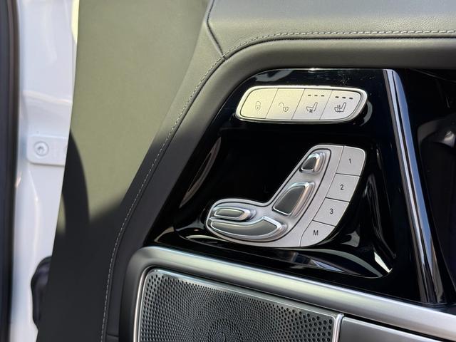 Ｇクラス Ｇ６３　Ｇｍａｎｕｆａｋｔｕｒプログラムプラス　ボディ同色スペアタイヤリング　マットブラック２１インチホイール　チタニウムグレー／ブラックナッパレザーＭＰ４シートＨ　Ｆベンチレーション＆マッサージー（24枚目）