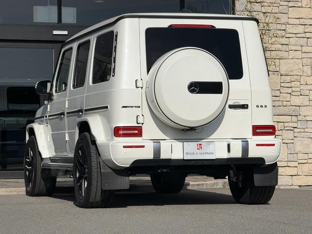 Ｇクラス Ｇ６３　Ｇｍａｎｕｆａｋｔｕｒプログラムプラス　ボディ同色スペアタイヤリング　マットブラック２１インチホイール　チタニウムグレー／ブラックナッパレザーＭＰ４シートＨ　Ｆベンチレーション＆マッサージー（60枚目）