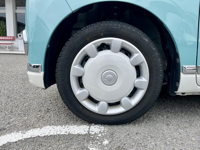 エンブレムと同じマークのホイールキャップ！