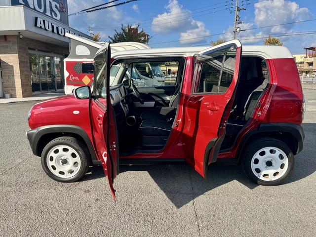 ハスラー Ｇ　全国１年保証付　社外７インチナビ　ワンセグ　ＥＴＣ　オートエアコン　前席シートヒーター　ステアリングスイッチ　アイドリングストップ（8枚目）