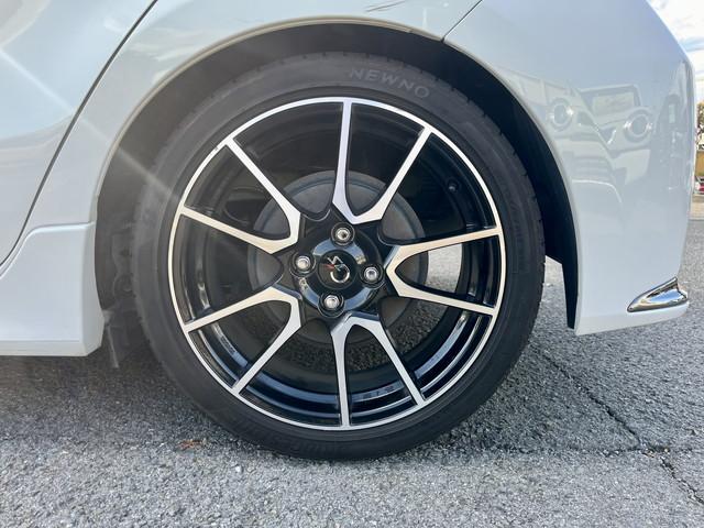 アクア G G’s 全国1年保証付き 純正7インチナビ フルセグ Bluetooth スマートキー プッシュスタート バックモニター ETC 前後ドラレコ クルコン ETC 純正17インチアルミホイール(34枚目)