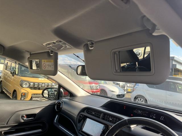 アクア G G’s 全国1年保証付き 純正7インチナビ フルセグ Bluetooth スマートキー プッシュスタート バックモニター ETC 前後ドラレコ クルコン ETC 純正17インチアルミホイール(58枚目)