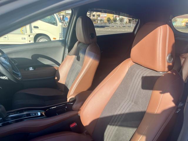 ヴェゼル ツーリング・ホンダセンシング 全国1年保証付き 純正7インチナビ フルセグ Bluetooth バックカメラ ETC 前後ドラレコ クルコン シートヒーター ハーフレザーシート 純正18インチアルミホイール LEDヘッドライト(11枚目)