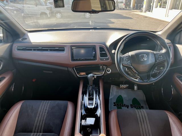 ヴェゼル ツーリング・ホンダセンシング 全国1年保証付き 純正7インチナビ フルセグ Bluetooth バックカメラ ETC 前後ドラレコ クルコン シートヒーター ハーフレザーシート 純正18インチアルミホイール LEDヘッドライト(40枚目)