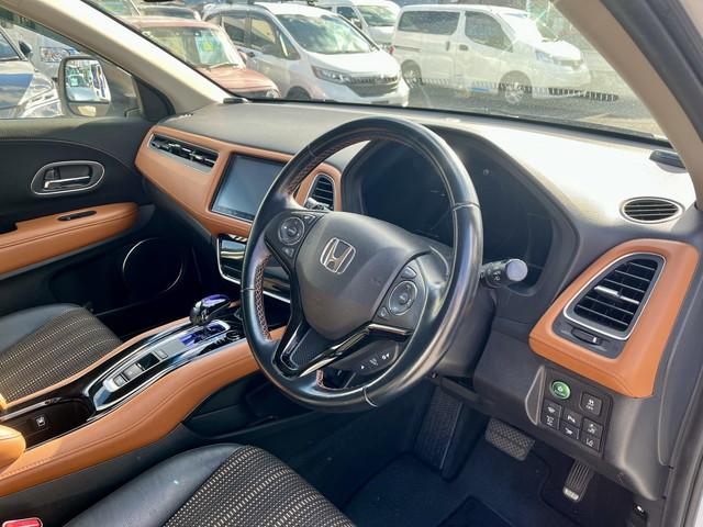 ヴェゼル ハイブリッドＺ・ホンダセンシング　全国１年保証付き　純正８インチナビ　フルセグ　Ｂｌｕｅｔｏｏｔｈ　バックモニター　シートヒーター　ＥＴＣ　クルコン　Ｗエアコン　パドルシフト　電子パーキング　ブレーキホールド（28枚目）